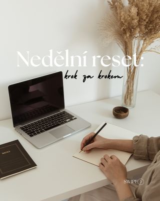Nemáš rád/a neděle? Zkus si udělat malý reset – třeba pár z těchto činností ještě dnes. Uvidíš, že neděle získají nový...