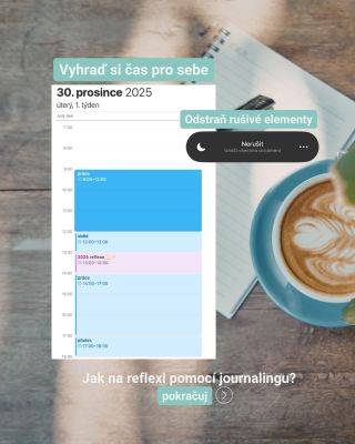 ✨ Dáváš si k novému roku cíle? Nebo naopak cítíš, že žádné velké plány dělat nechceš – ale chceš si v sobě udělat jasno?...